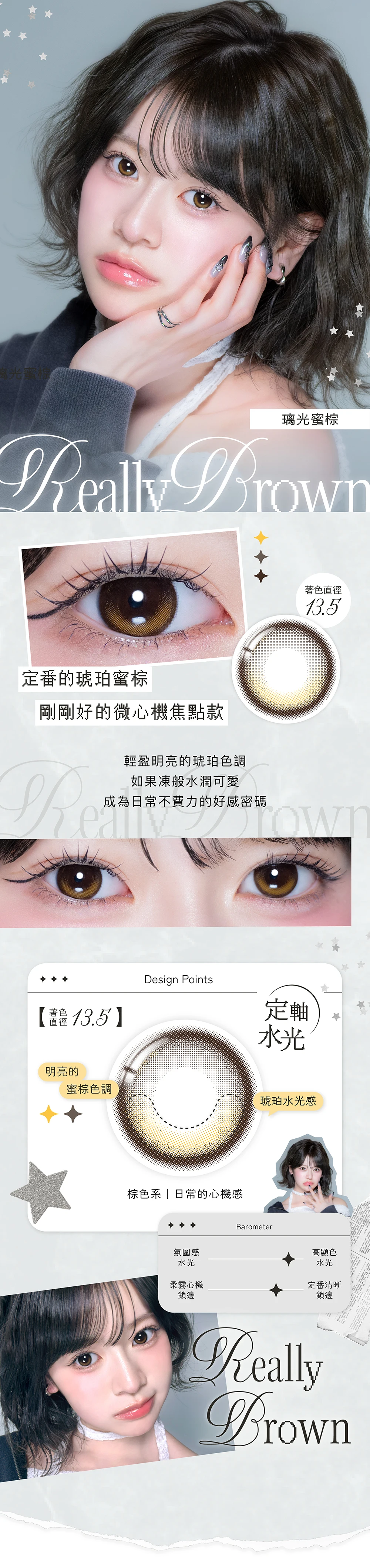 琉光亮灰,Aria Gray,日本定軸隱眼